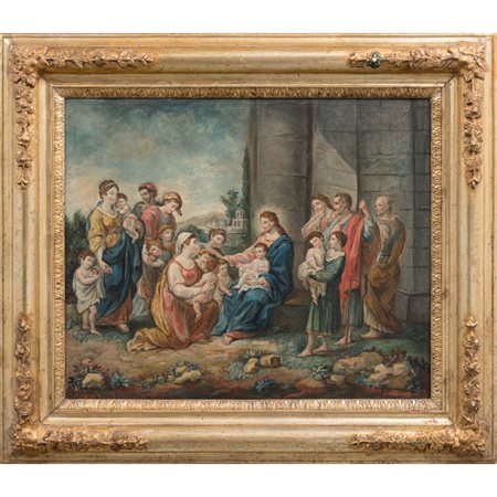 MARIANO ROSSI (Seguace di), Gesù e i bambini