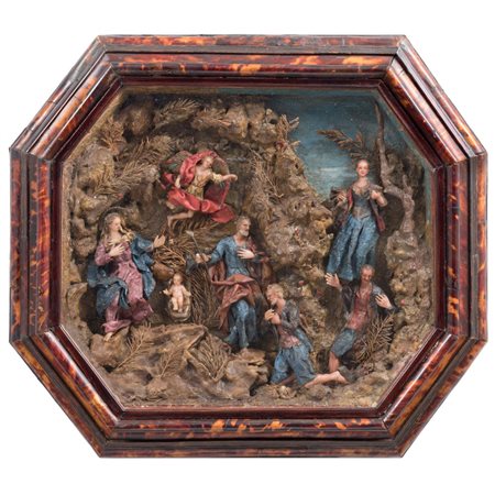 ANNA FORTINO (Attr.le) Presepe in ceroplastica