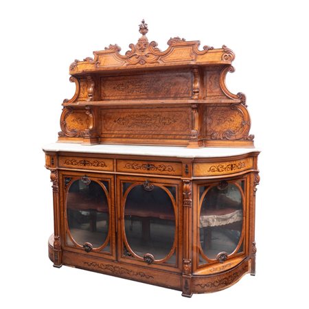 EBANISTERIA PALERMITANA DEL XIX SECOLO Etagere Carlo X