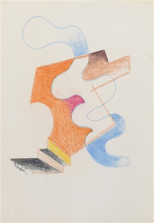 PASTELLO SU CARTA DI ANTONIO MARASCO