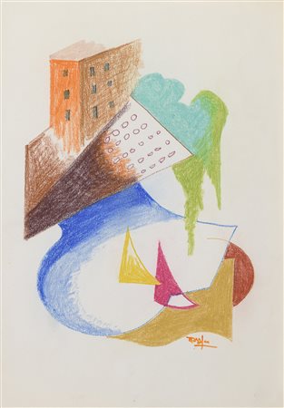 PASTELLO SU CARTA DI ANTONIO MARASCO