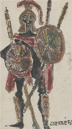 BOZZETTO PER TIESTE DI EMANUELE LUZZATI