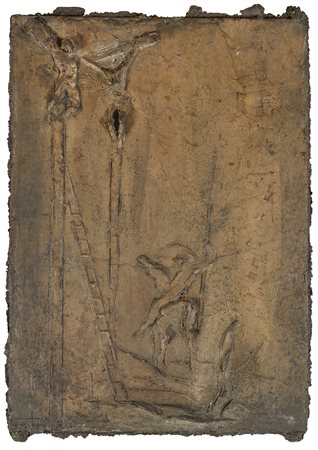 BASSORILIEVO IN BRONZO DI AUGUSTO MURER