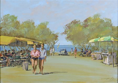 DIPINTO ARDENZA DI LORENZO PALAZZI