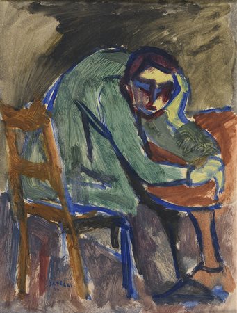 TEMPERA UOMO DI ANGELO SAVELLI