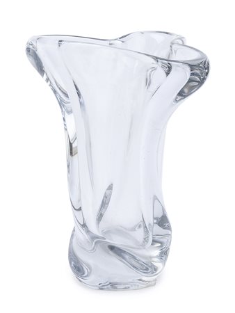 VASO IN CRISTALLO, ART VANNES FRANCE ANNI '50