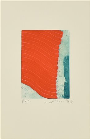 Chin Hsiao VERSO IL GIARDINO ETERNO acquaforte acquatinta su carta, cm...