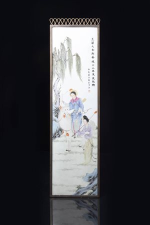 PLACCA IN PORCELLANA