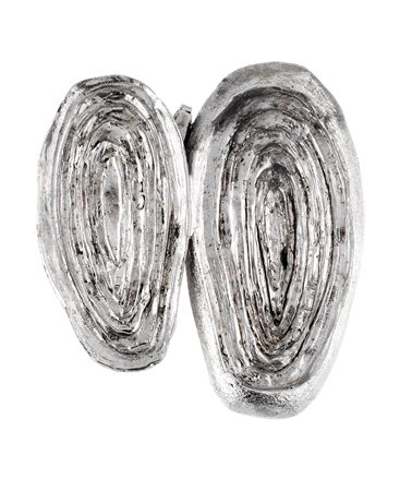 SPILLA-PENDENTE IN ARGENTO, FRANCO ZAZZERI sul retro inciso Zazzeri,...