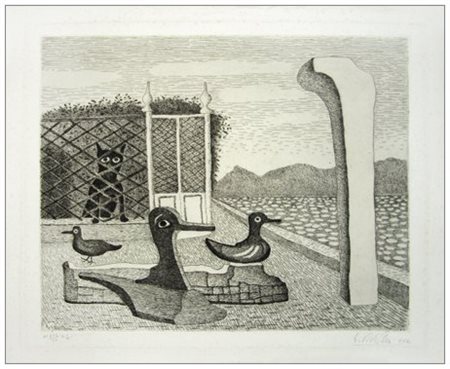 GIUSEPPE VIVIANI Agnano Pisano 1898 - Pisa 1965 Stampe a Torre del Lago...