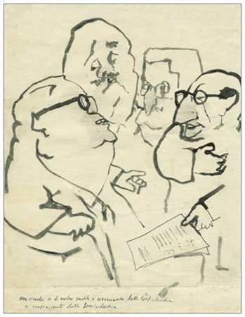 MINO MACCARI Siena 1898 - Roma 1989 Non ricordo se il nostro partito è...