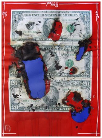 PETER HIDE 311065 (Franco Crugnola) Varese 1965 Negazione (Denial), 2013...