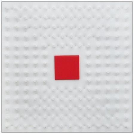 GIUSEPPE AMADIO Todi 1944 Bugro Pittura su tela estroflessa 87 x 87. Firma e...