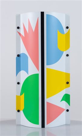 ALESSANDRO MENDINI Lampada da tavolo in plastica, opalflex. Marchio...