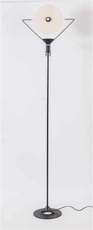 CARLO FORCOLINI Lampada da terra in metallo e vetro modello Polifemo. Marchio...