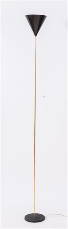 LUIGI CACCIA DOMINIONI Lampada da terra con base in metallo, stelo in ottone...