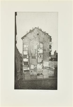 Federica Galli MURAJE VEJE incisione su carta, battuta cm 50x30, foglio cm...