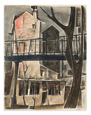 TULLIO CRALI (1910-2000) - L'atelier…