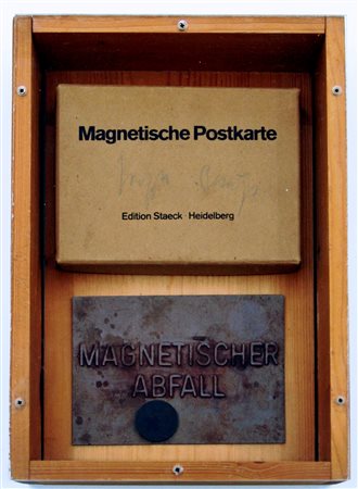 JOSEPH BEUYS, Magnetische Postkarte, 1975