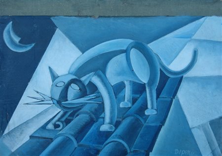 FORTUNATO DEPERO, senza titolo, c. 1925
