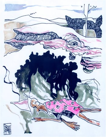 UMBERTO PEROTTO, Pinocchio e la balena, 1992