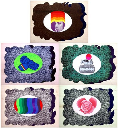 CONCETTO POZZATI, Cornici perbene, 1969/1970