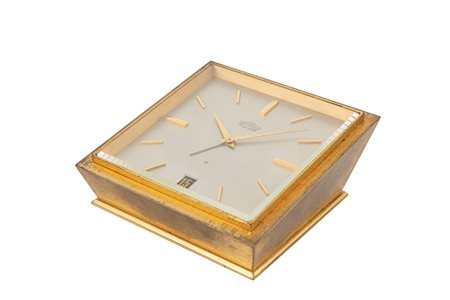 Angelus - Angelus desk clock with alarm and date, ‘60s