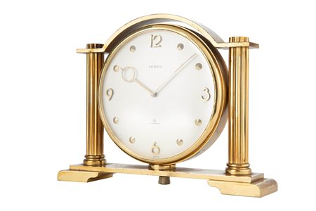 Semca - Semca desk clock with double dial, ‘60s