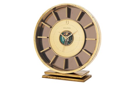 Bulova - Bulova Accutron desk clock, ‘60s