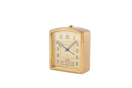 Jaeger-LeCoultre - Jaeger-LeCoultre desk clock with alarm and calendar, ‘50s