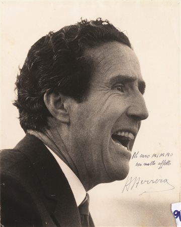 Helenio Herrera
Buenos Aires 1910 – Venezia 1997
: Fotografia con dedica e firma
