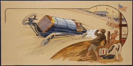 PEUGEOT - Marguerite Gamy: Litografia