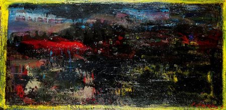 SPAZZAPAN LUIGI Gradisca d'Isonzo (GO) 1889 - 1958 Torino "La palude...