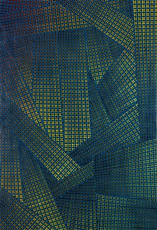 NIGRO MARIO Pistoia 1917 - 1992 "Dallo spazio totale" 1954 73x50 olio su tela...