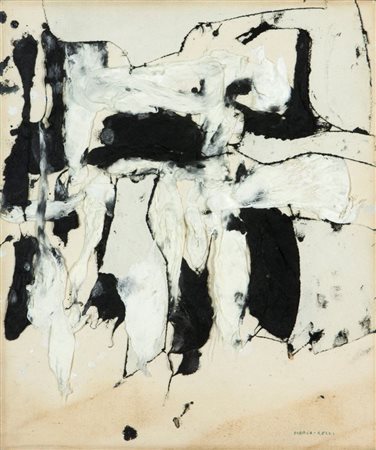 MARCA-RELLI CONRAD Boston 1913 - 2000 Parma "Senza titolo" 1962 35,5x30...