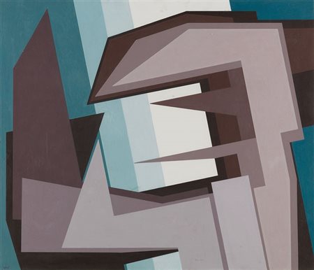 NATIVI GUALTIERO Pistoia 1921 - 1999 Greve in Chianti "Aggressione" 1985...