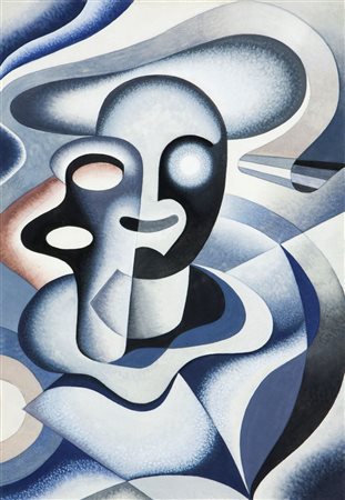 DIULGHEROFF NICOLAJ Kustendil (BG) 1901 - 1982 Torino "La madre" 1930 50x35...