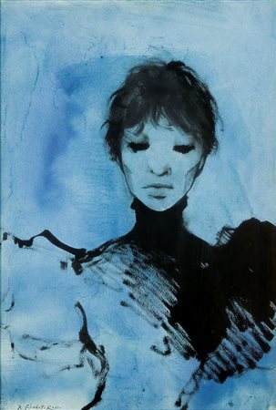 COLOMBOTTO ROSSO ENRICO Torino 1925- Casale 2013 "Figura femminile in...