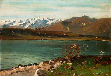 LEVIS GIUSEPPE AUGUSTO Chiomonte (TO) 1873 - 1926 Racconigi (CN) Prime nevi...