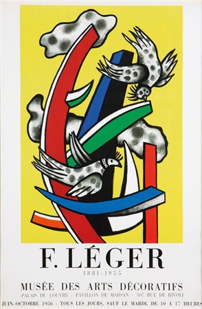 LEGER FERNAND Argentan (F) 1881 - 1955 Gif-sur-Yvette (F) Le colombe 1956...