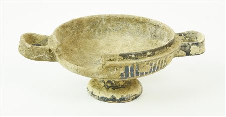 COPPA DI LEKANIS DATAZIONE: IV-III sec. a.C. MATERIA E TECNICA: argilla...