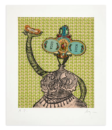 ENRICO BAJ (1924-2003) - Senza Titolo
