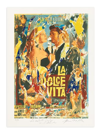 MIMMO ROTELLA (1918-2006) - La dolce vita, 2004