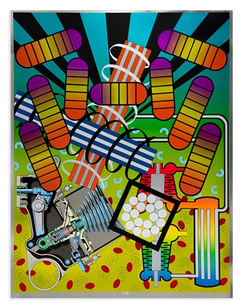 PETER PHILLIPS (1939) - Senza Titolo, 1972