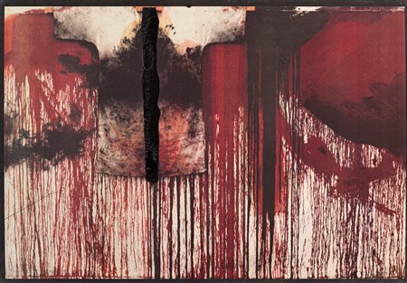 HERMANN NITSCH (1938) - Übermalte bild-lithographien, 1991