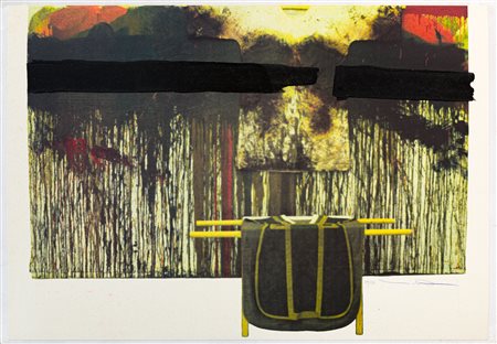 HERMANN NITSCH (1938) - Übermalte bild-lithographien, 1991