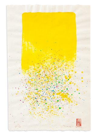 HSIAO CHIN (1935) - Cascata di colori, 1988