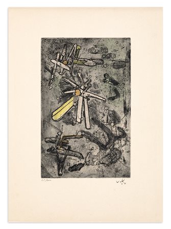 SEBASTIAN MATTA (1911-2002) - Droites liberees, 1971
