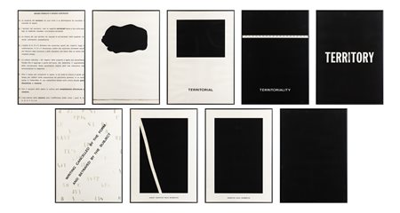 VINCENZO AGNETTI (1926-1981) - Spazio perduto e spazio costruito, 1971