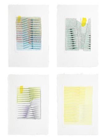 AGOSTINO BONALUMI (1935-2013) - Quattro canzoni quattro incisioni, 1991